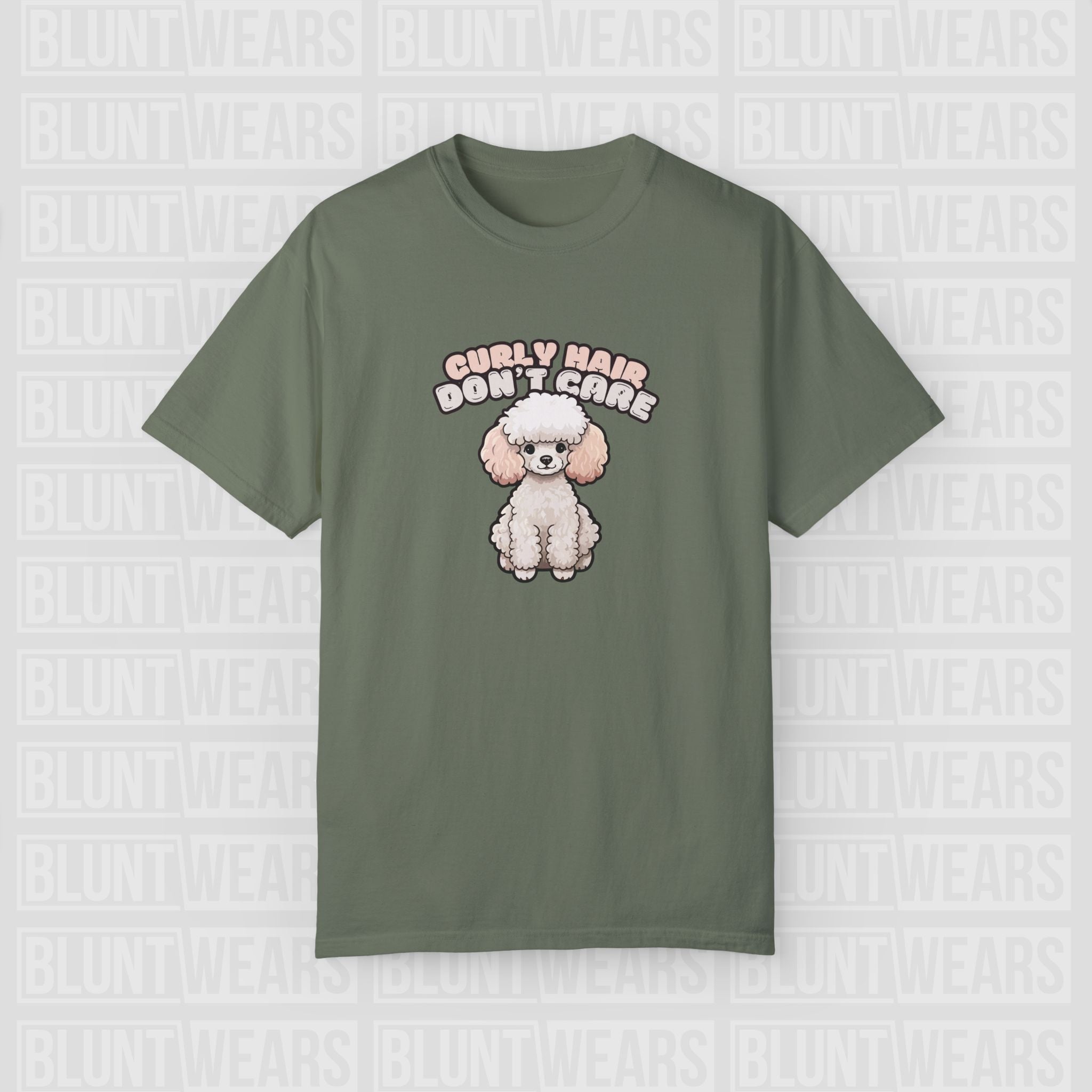 Curly Hair Don’t Care – Poodle Signature Shirt - FTLD