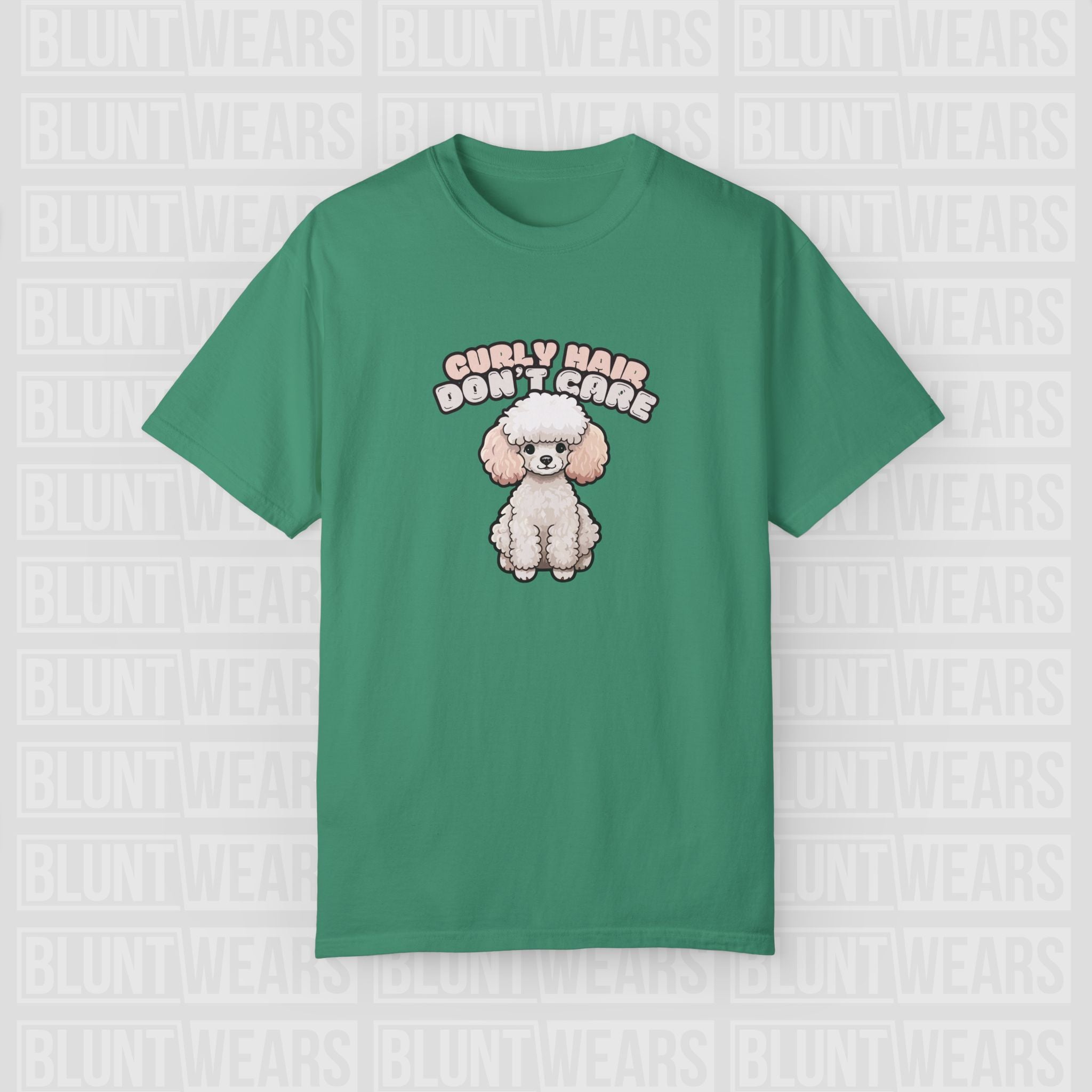 Curly Hair Don’t Care – Poodle Signature Shirt - FTLD