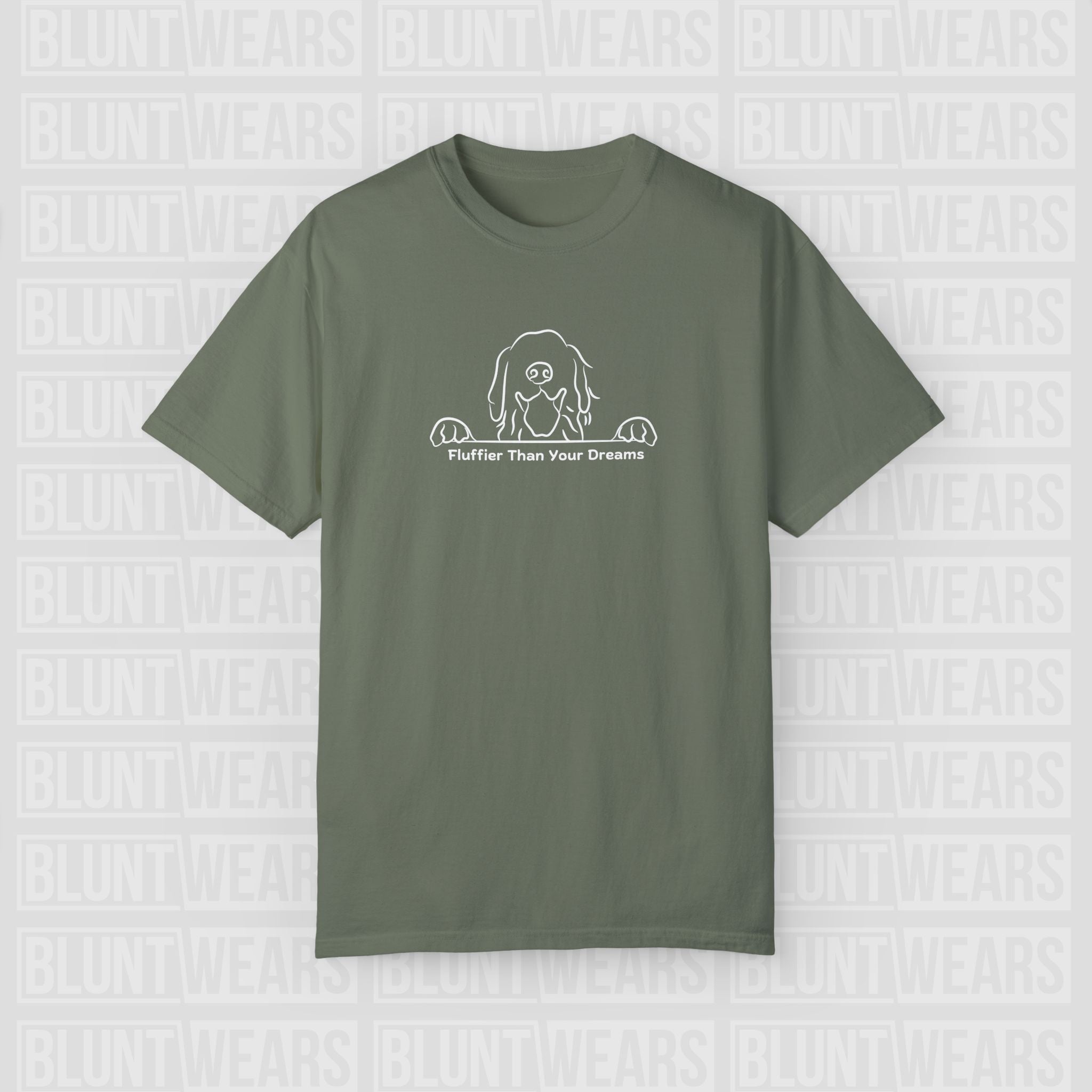 Golden Retriever - Fluffier Than Your Dreams Soft-Touch Shirt - FTLD