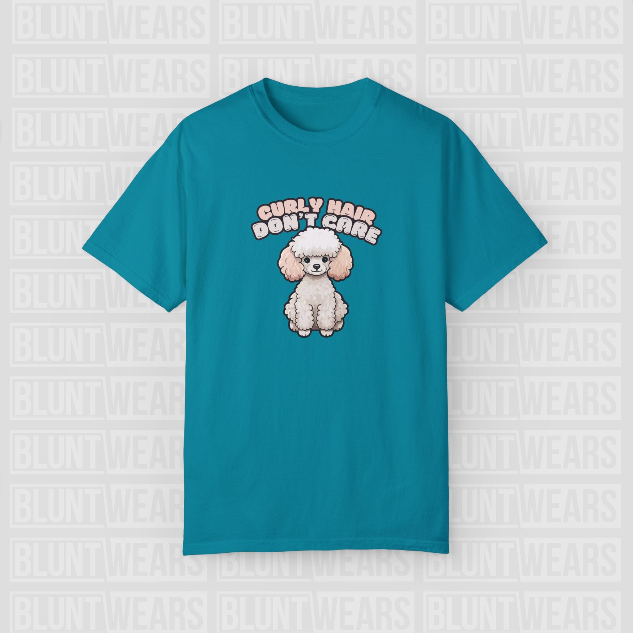 Curly Hair Don’t Care – Poodle Signature Shirt - FTLD
