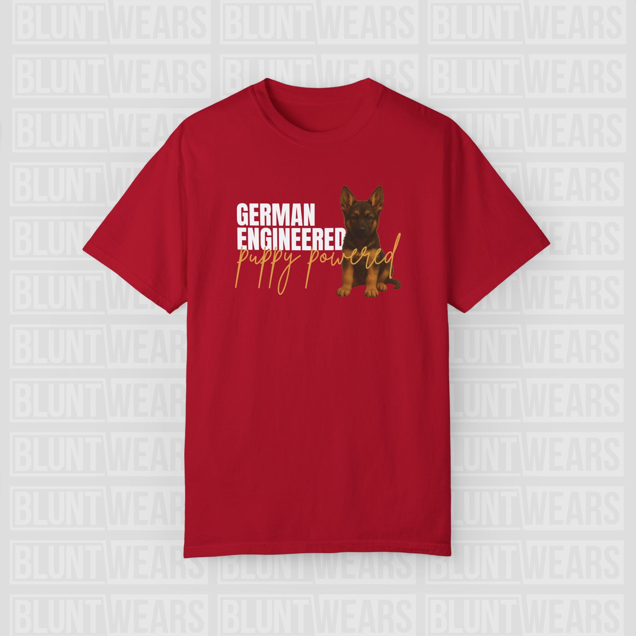 German Engineered, Puppy Powered Signature German Shepherd Shirt - FTLD