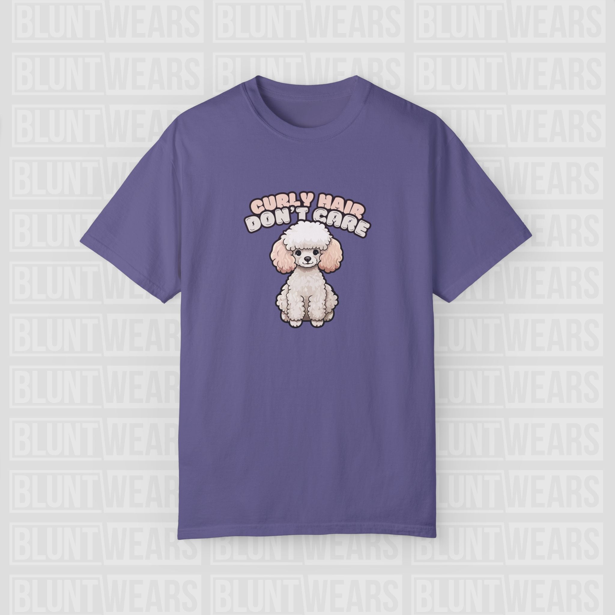 Curly Hair Don’t Care – Poodle Signature Shirt - FTLD