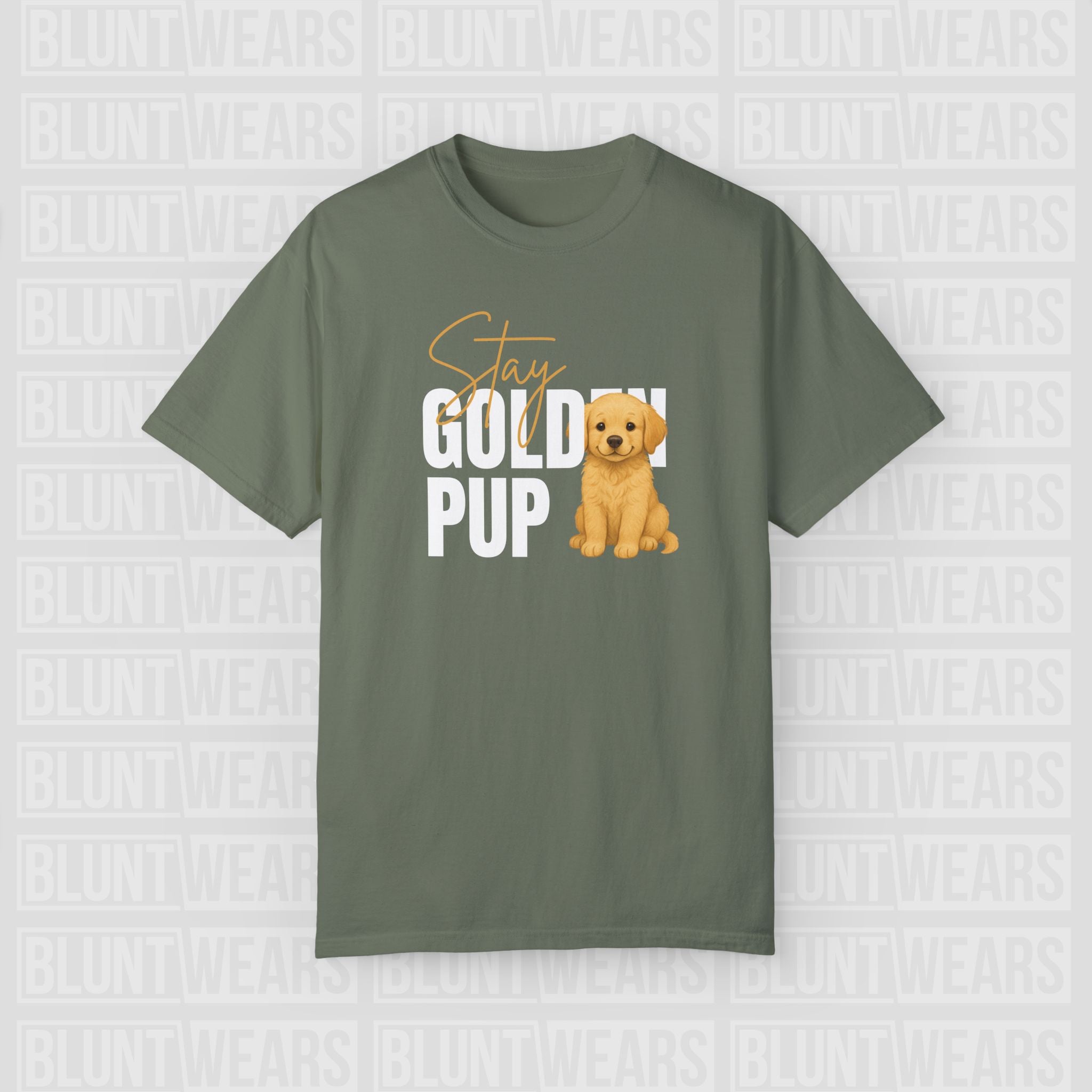 Golden Retriever - Stay Golden Pup Classic Fit Shirt - FTLD