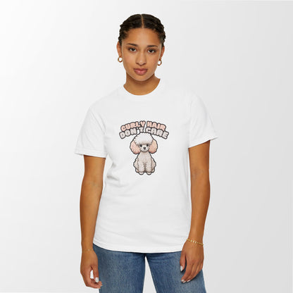 Curly Hair Don’t Care – Poodle Signature Shirt - FTLD