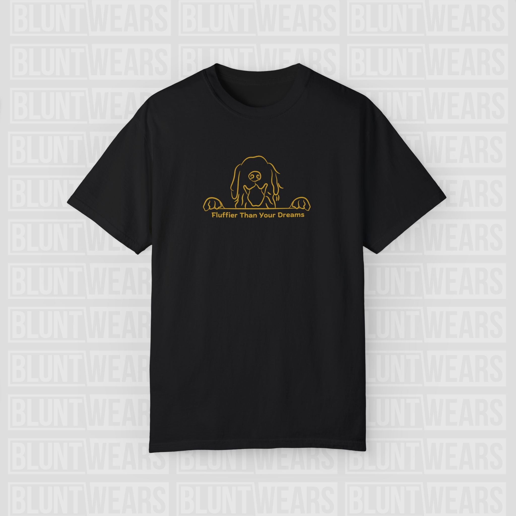 Golden Retriever - Fluffier Than Your Dreams Soft-Touch Shirt - FTLD