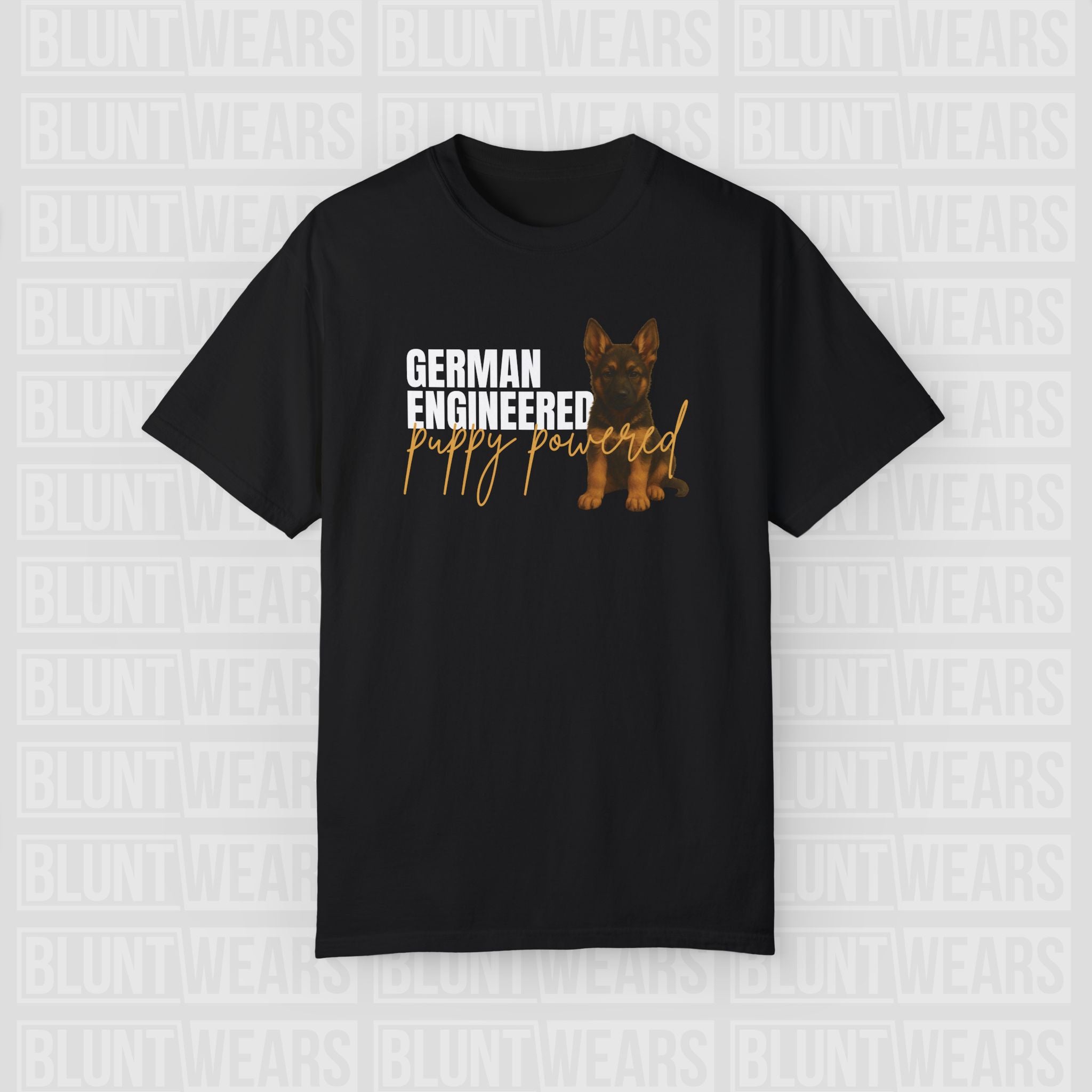 German Engineered, Puppy Powered Signature German Shepherd Shirt - FTLD