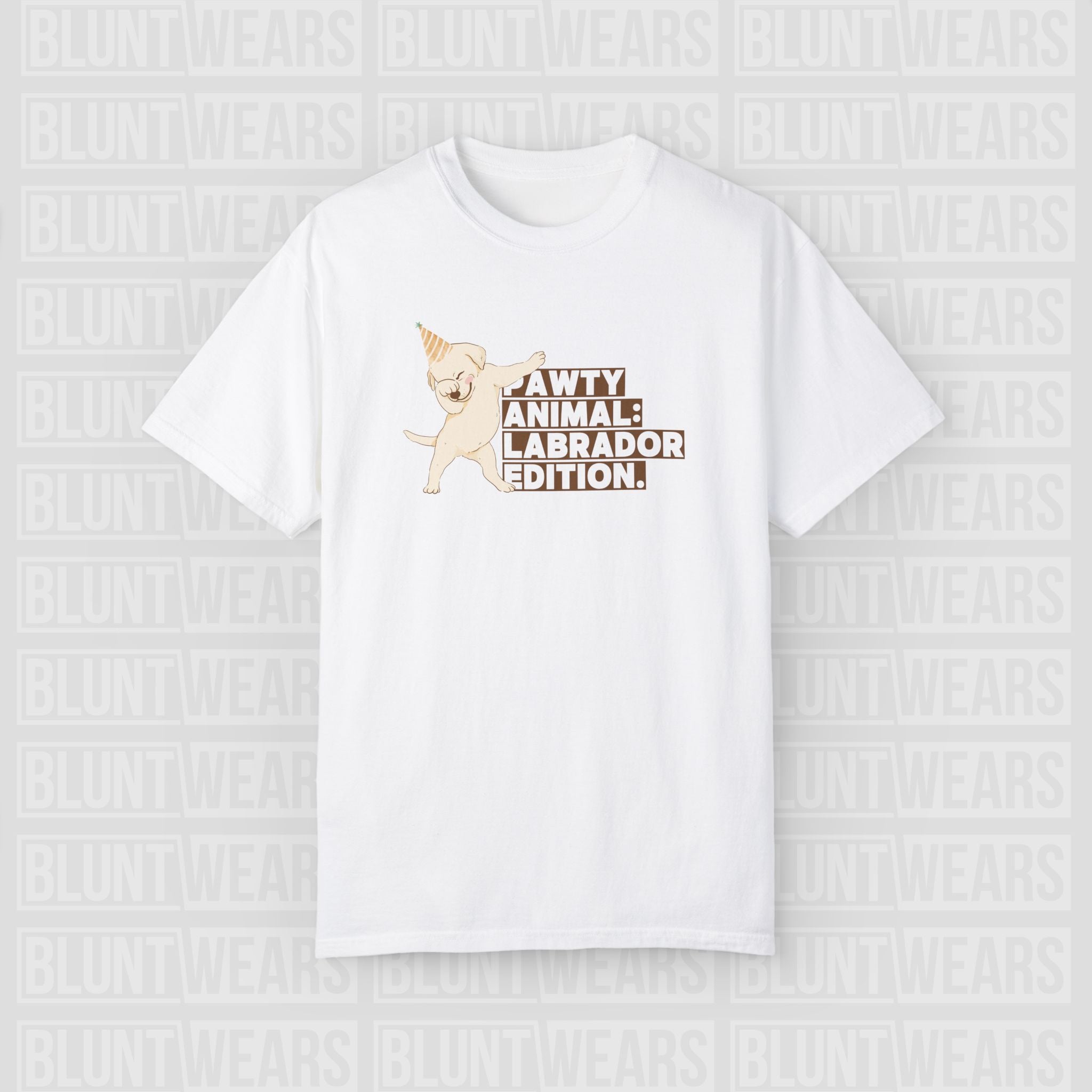 Labrador - Pawty Animal: Labrador Edition Soft-Touch Shirt - FTLD